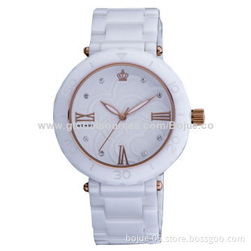 Favorites Compare Mother of Pearl Dial Women's white Ceramic Watch
